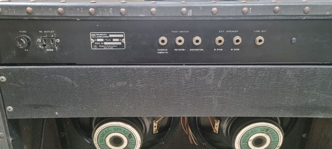 70년대 후기 로랜드재즈코러스 JC120 기타앰프 이미지