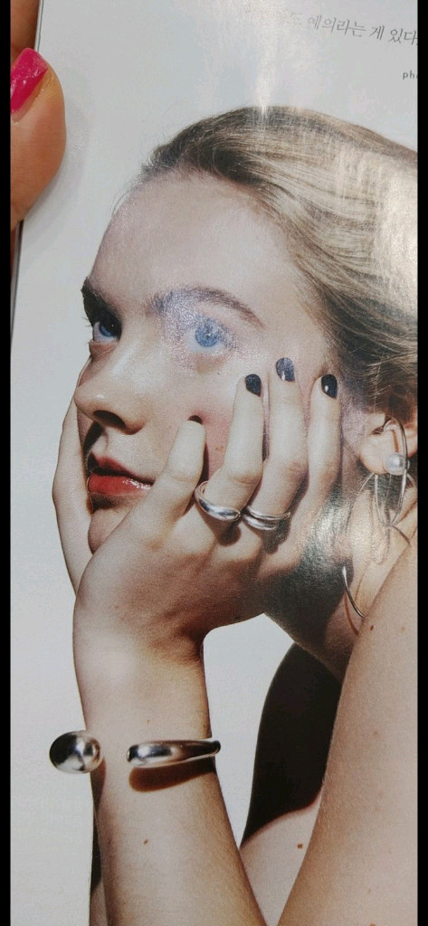 제이에스티나 아이유 반지 귀걸이( 완전새제품도 있음) 실버~ 이미지