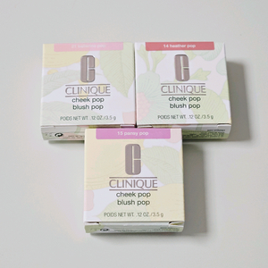 크리니크 치크팝 블러셔 팬지팝, 헤더팝, 발레리나팝 이미지