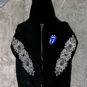 정품 크롬하츠 롤링스톤즈 후드집업 M 이미지