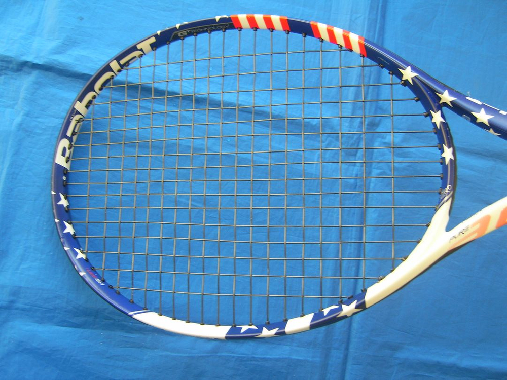 테니스 바블랏 US오픈 잭삭선수 퓨어에어로 테니스라켓 이미지