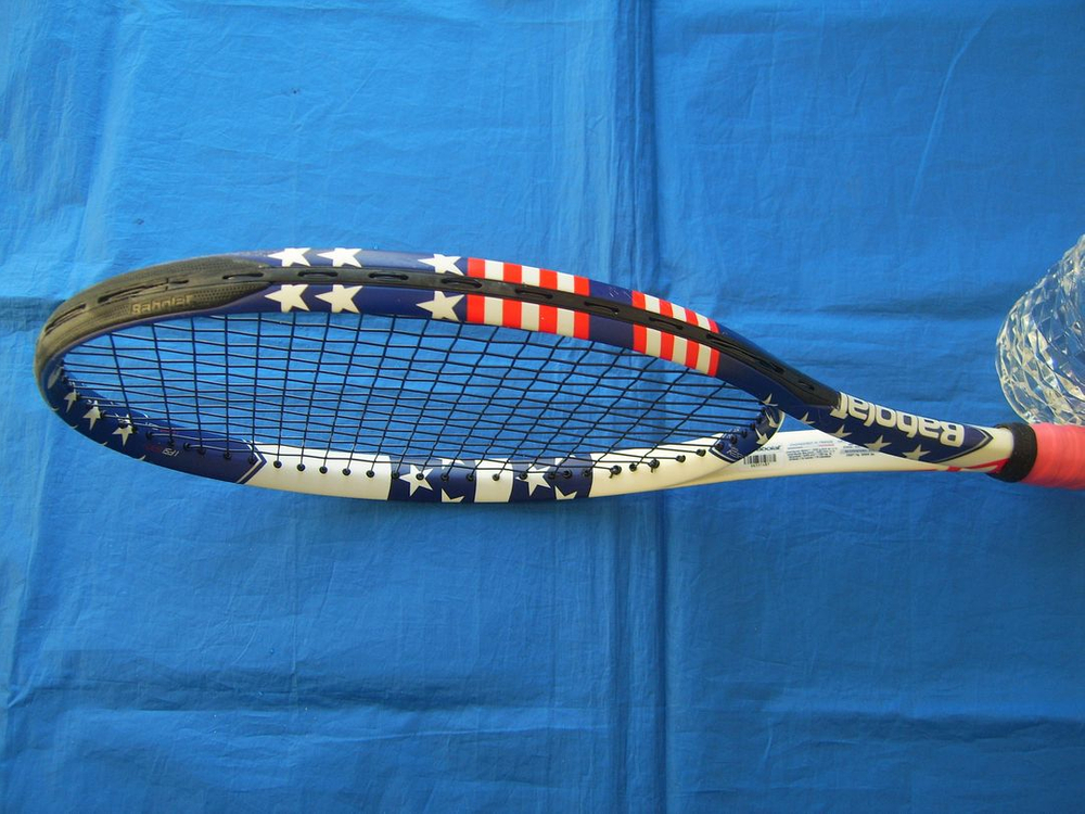 테니스 바블랏 US오픈 잭삭선수 퓨어에어로 테니스라켓 이미지