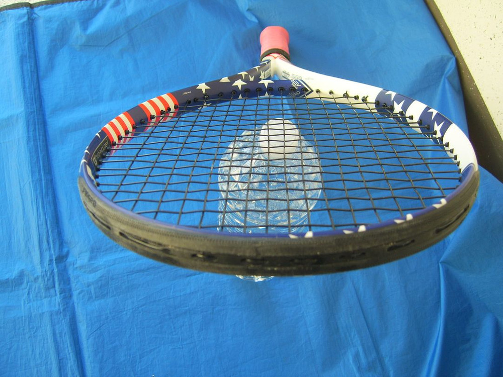 테니스 바블랏 US오픈 잭삭선수 퓨어에어로 테니스라켓 이미지