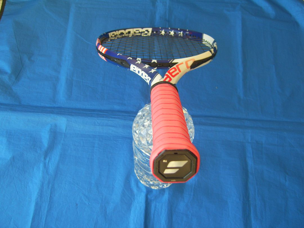 테니스 바블랏 US오픈 잭삭선수 퓨어에어로 테니스라켓 이미지