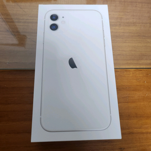 애플 아이폰 11 화이트 64GB 박스 이미지