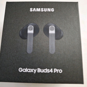 미개봉 갤럭시버즈4프로 블랙 판매합니다. 이미지