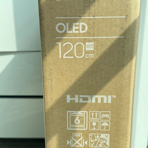 [미개봉 새상품]삼성 OLED 48인치 TV + 무빙 스탠드 이미지