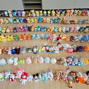 일본 (키링) 소형 인형 : 포켓몬, 에나비, 산리오, 디지몬, 드래곤볼, 팝팀에픽, 커비, 가오나시 등 이미지