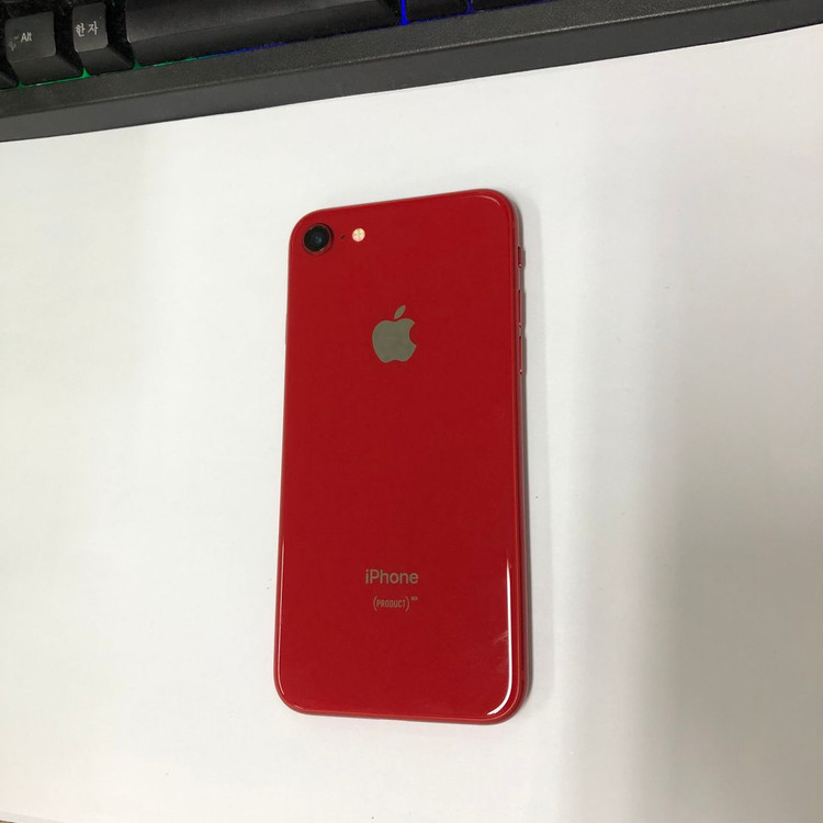 아이폰8 64GB 특SSS급 레드 중고폰 배터리100% 인스타 사진폰 레트로감성 카메라폰 186121 이미지