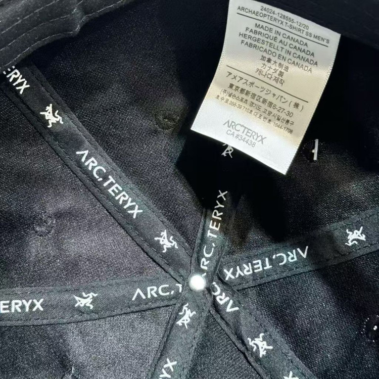 아크테릭스 볼캡 모즈 블랙 이미지