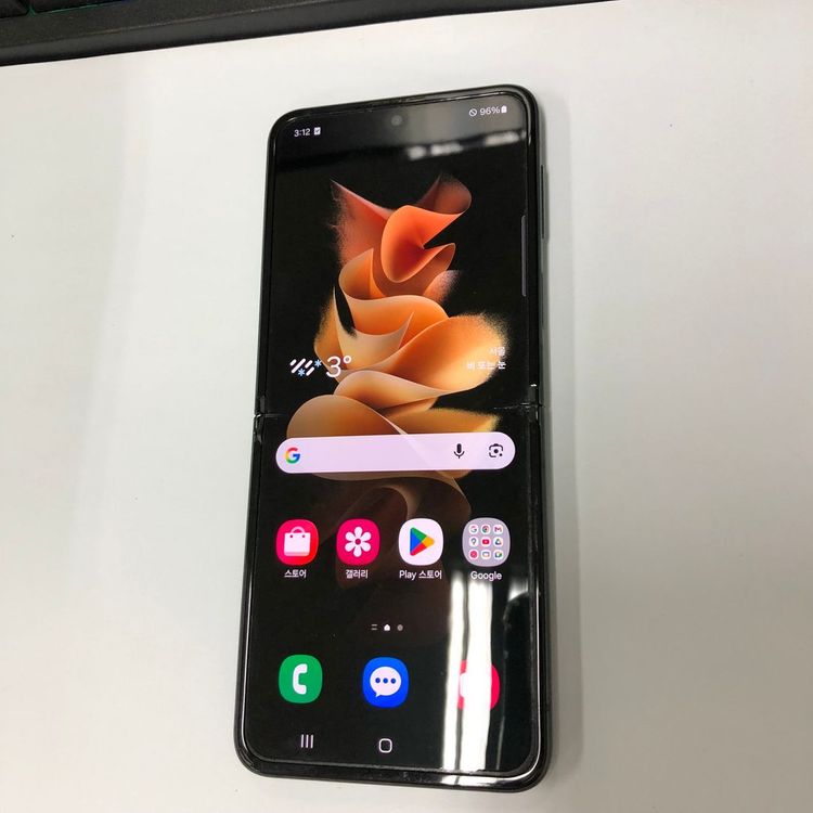 .갤럭시Z플립3 256GB 그린 자급제 중고폰 업무폰 세컨폰 자녀폰 서브폰 효도폰 209477 이미지