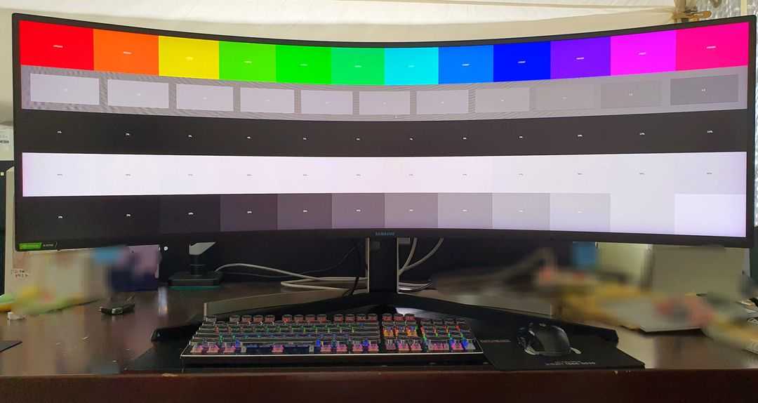 삼성 울트라와이드 49인치 오디세이G9 5K 240hz 게이밍 모니터 이미지