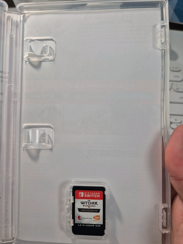 한국정발) 닌텐도 스위치 위쳐3컴플리트에디션 이미지