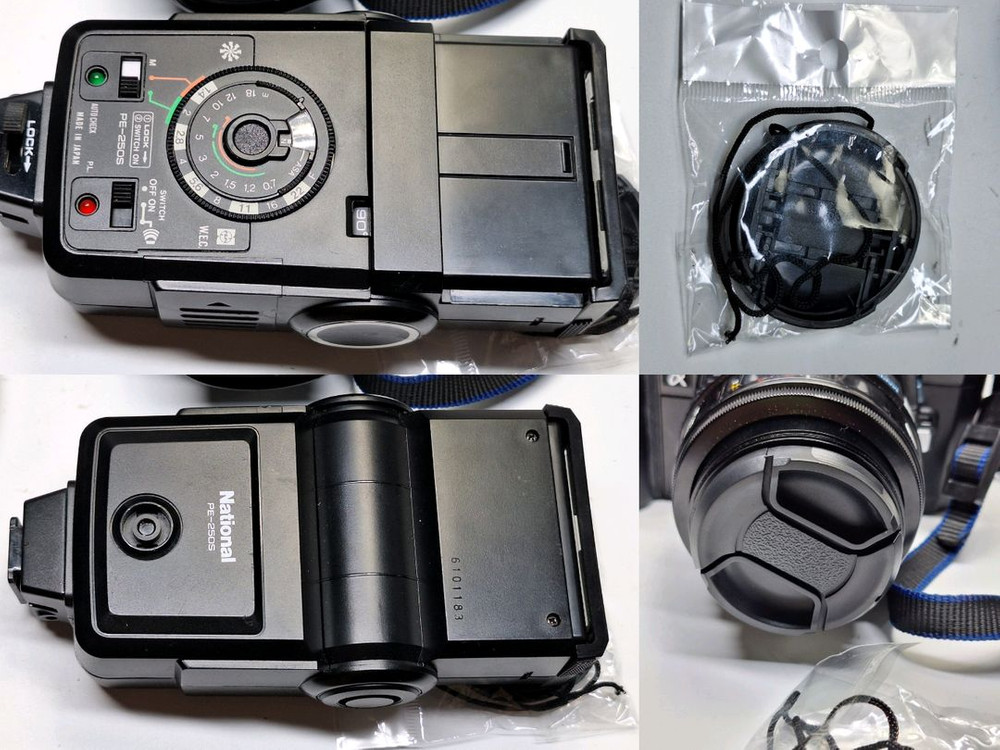 빈티지 필름카메라 풀세트/미놀타 a-7000 35-70mm 렌즈 스트로브 카메라가방 레트로 앤틱 로모 필카 감성 이미지