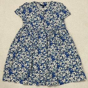 (정품) 폴로 신형 키즈 플라워 반팔 원피스 12세 이미지