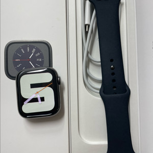 애플워치8스테인리스 45mm 무기스 이미지