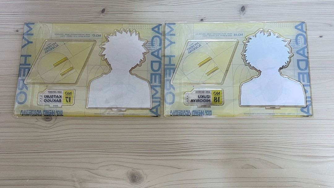 일괄) 히로아카 기가점프 미소 아크릴 스탠드 바쿠고 미도리야 나히아 특전 나의 히어로 아카데미아 이미지