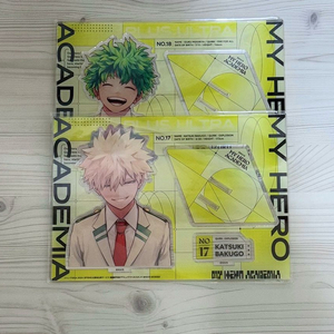 일괄) 히로아카 기가점프 미소 아크릴 스탠드 바쿠고 미도리야 나히아 특전 나의 히어로 아카데미아 이미지