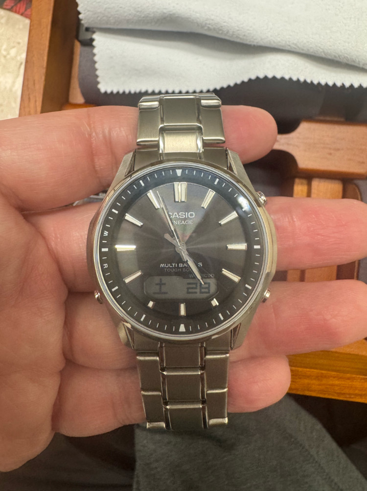 카시오 리니지 LCW-M100TSE-1AJF 손목시계 이미지