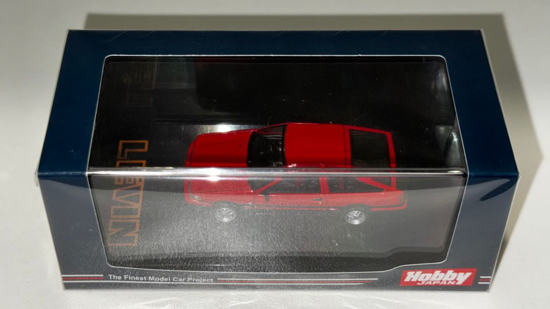 1/64 하비재팬 도요타 코롤라 레빈 AE86 레드 다이캐스트 모형자동차 이미지