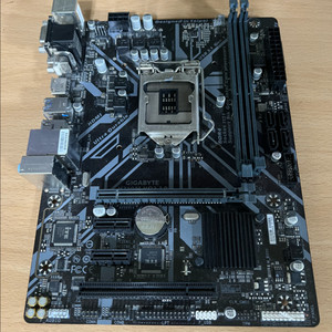 컴퓨터 기가바이트 H310M 메인보드 소켓 부품용 이미지