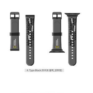 내셔널 지오그래픽 애플워치 밴드 블랙 45mm/44mm 이미지