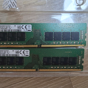 삼성 DDR4 pc4 2666 32gb ram 2개 팝니다 이미지