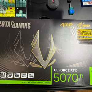 Zotac 5070Ti AMP Extream Infinity 팝니다 이미지