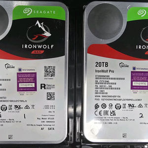씨게이트 아이언울프 프로 20TB NAS HDD 정품 이미지