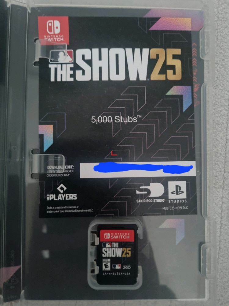 닌텐도 스위치 MLB 더쇼25 이미지