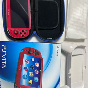 vita 1세대 레드 박스셋 + 주변기기 판매합니다. 이미지