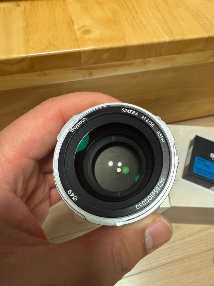 thypoch) 타이포크 시메라 35mm/f1.4 실버 판매합니다 이미지