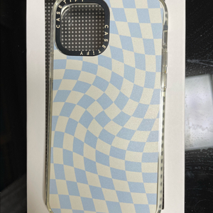 케이스티파이 아이폰12블루체크케이스 이미지