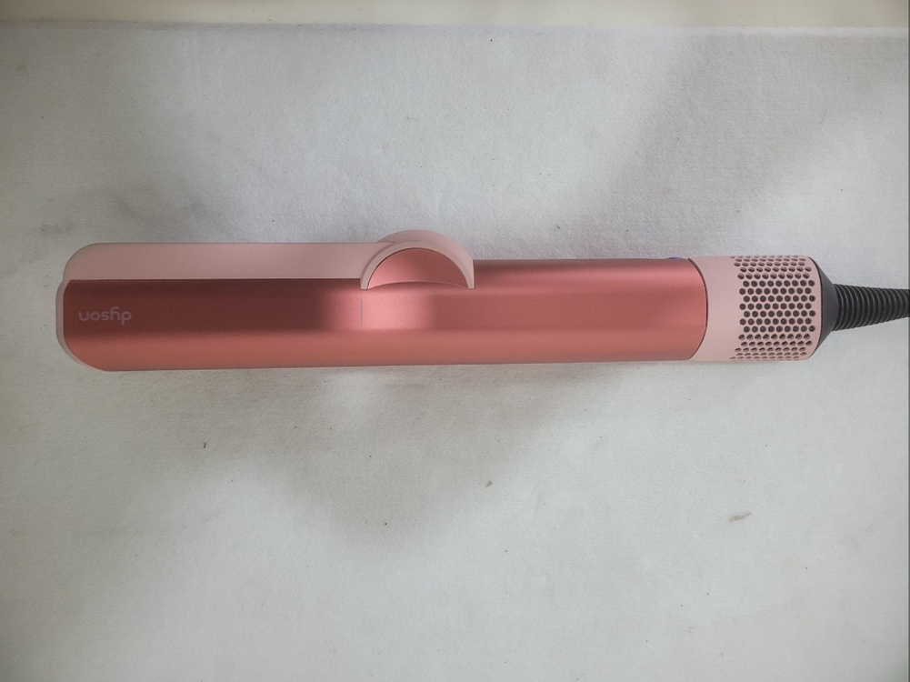 [S급/다이슨] 에어스트레이트 스트레이트너 스트로베리 브론즈/블러시 핑크 / 바람으로 열손상 없이 스트레이트 이미지