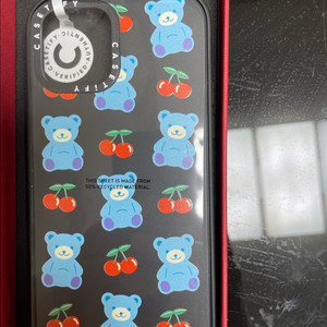 케이스티파이 아이폰12 체리베어케이스 이미지