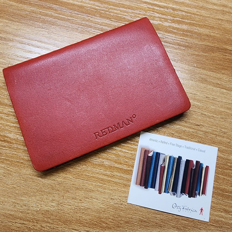 레드맨 천연소가죽 카드지갑미사용 이미지