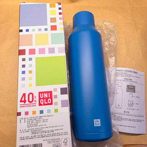 유니클로 40주년 감사제 텀블러 480ml 미사용 한정판 이미지