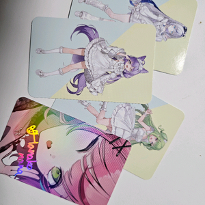 스텔라이브 클리셰 초코하임 화이트하임 포토카드 이미지