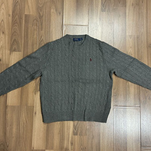 폴로 랄프로렌 꽈배기 케이블 니트 M (100) 이미지