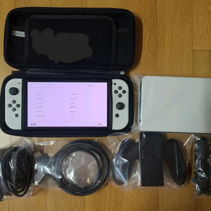 닌텐도 스위치 OLED 화이트 풀세트 이미지