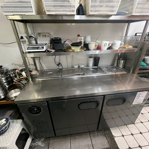 스타리온 업소용 반찬냉장고(상부장 포함) 이미지