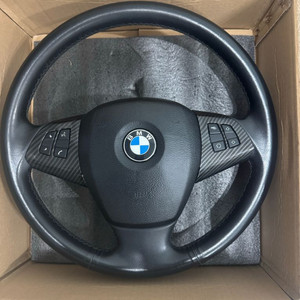BMW X5 E70 35i 2010년 순정 스티어링휠 에어백 핸들 이미지