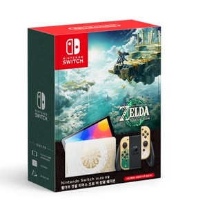 [닌텐도 스위치] OLED 젤다의 전설 티어스 오브 더 킹덤 에디션 / 거의 새것 같은 최상급 이미지