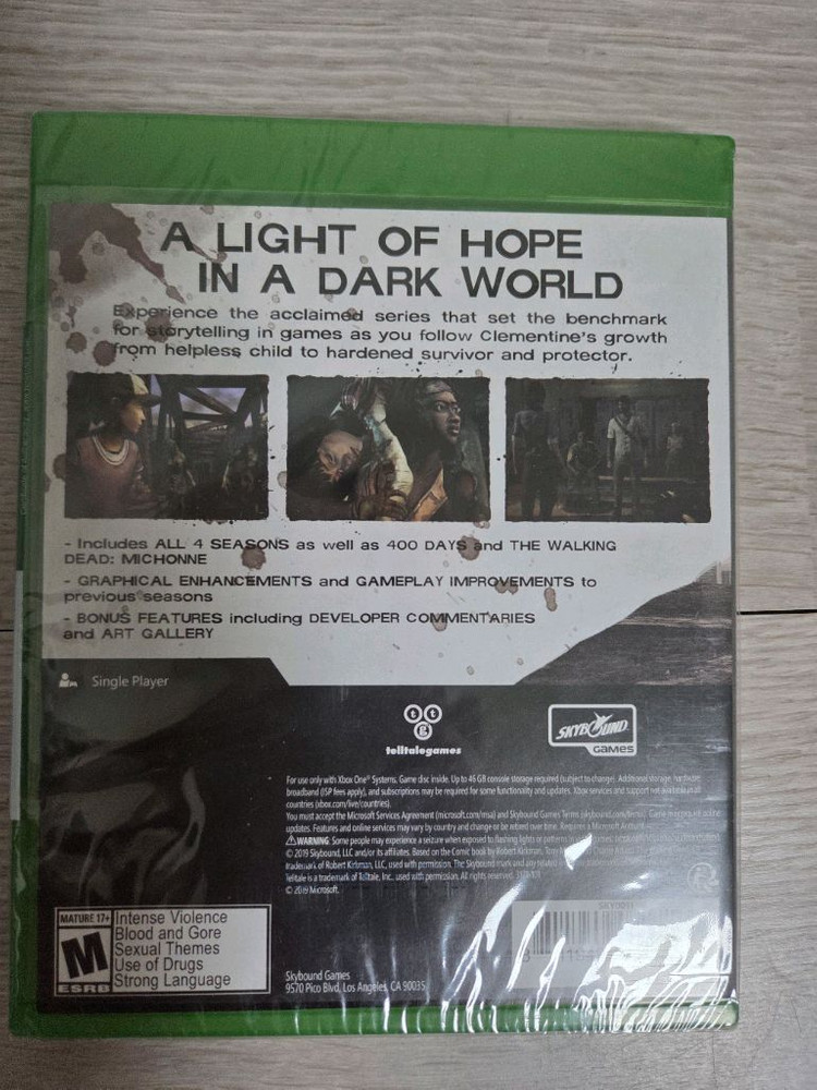 [미개봉] xbox 워킹데드 데피니티브 에디션 엑스박스 이미지