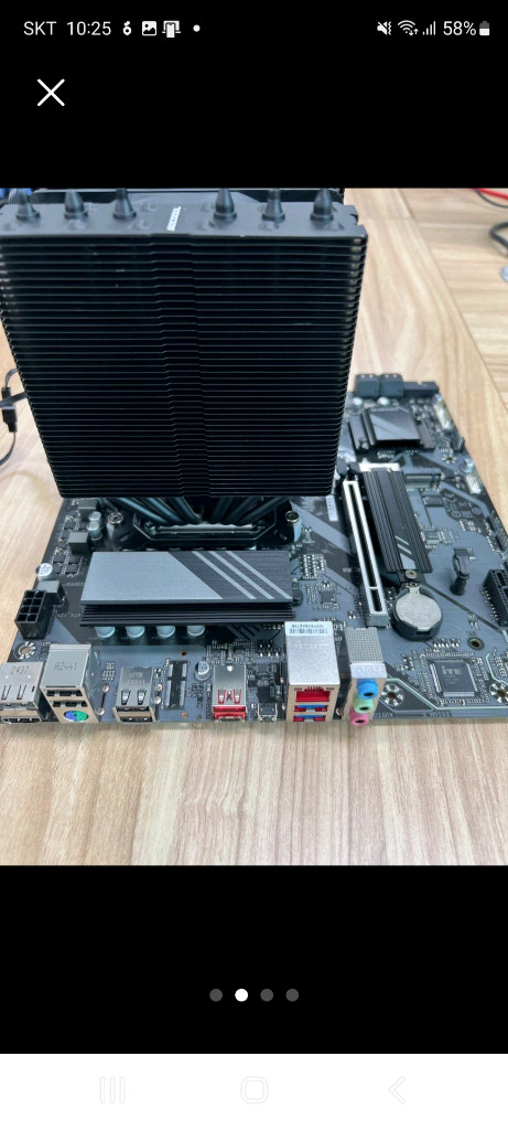 라이젠9 7900 + 기가바이트 B650M K 이미지