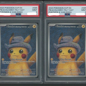 포켓몬카드 반고흐 고흐츄 피카츄 2장 이미지