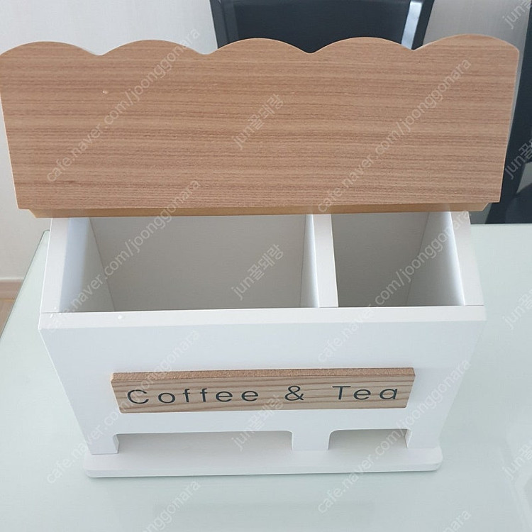 커피 박스 네츄럴 커피 녹차 티백 정리함 케이스 보관함 이미지