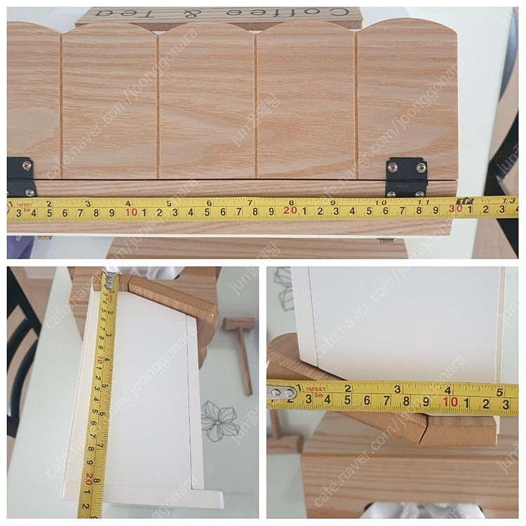 커피 박스 네츄럴 커피 녹차 티백 정리함 케이스 보관함 이미지