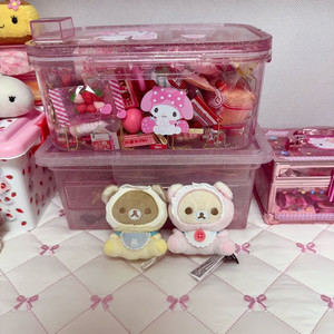 리락쿠마 코리락쿠마 베이비 인형 키링 일괄판매 희귀 매물없음 이미지