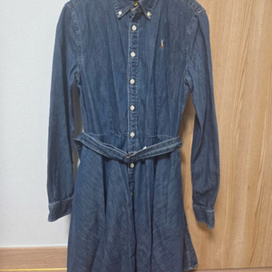 폴로 랄프로렌 걸즈 데님 원피스 XL(16사이즈) 이미지